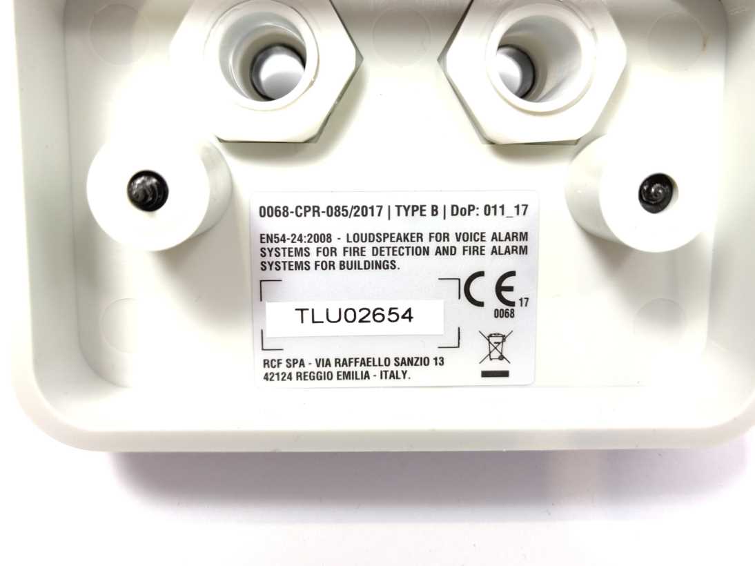 RCF DP 4EN Sound Projector Speaker 100V 10W