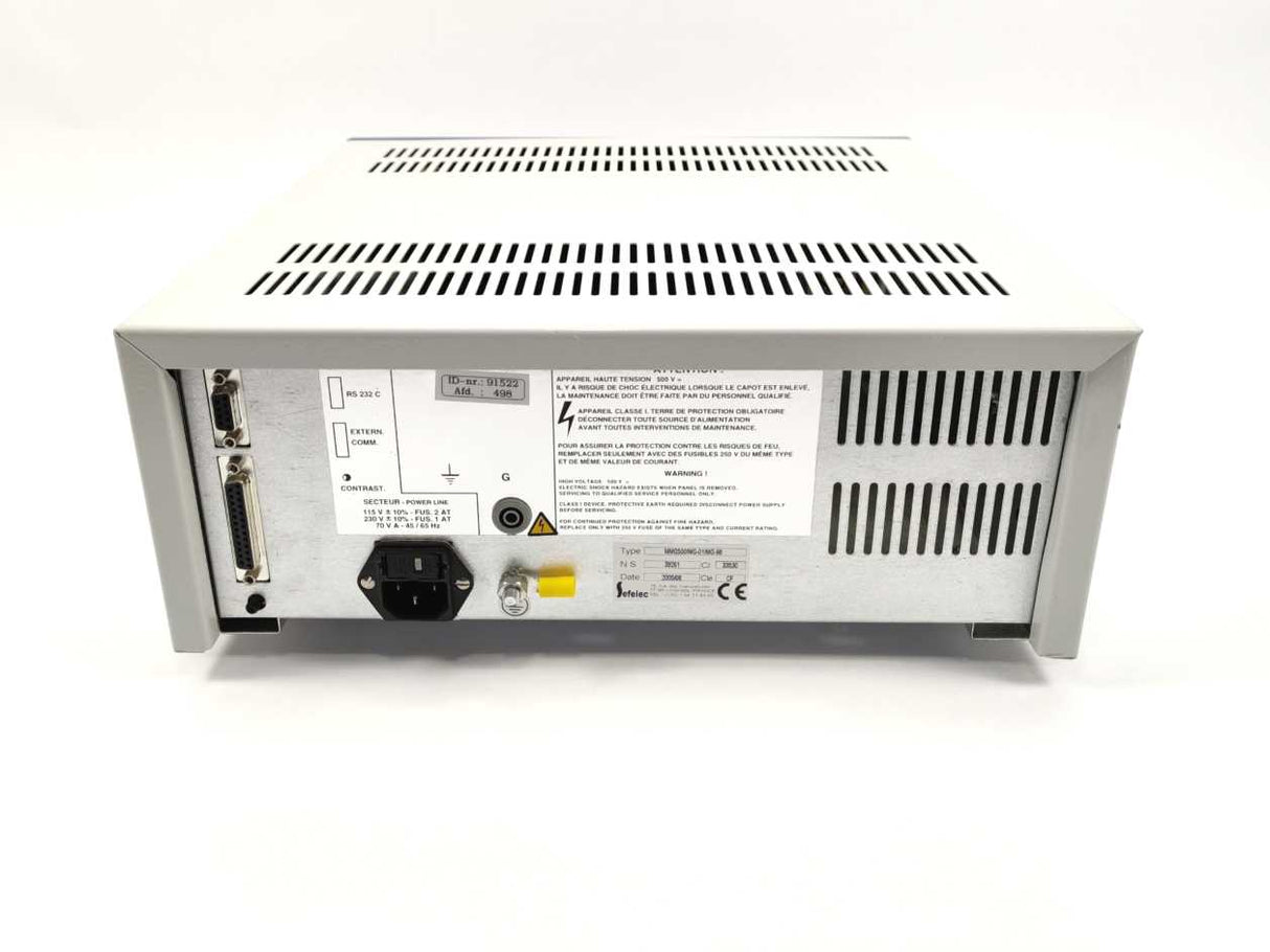 Sefelec MMG500/MG-01/MG-98 Megogmmeter 50 kΩ to 200 GΩ, 50 to 500V MMG500+
