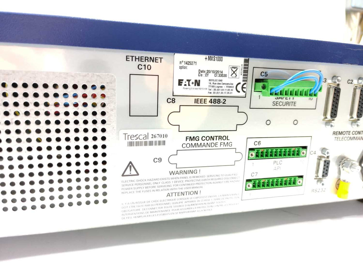 Eaton MXS1000 Sefelec Megohmmeter 50Kohm to 200Gohm, 20 to 1000 VDC