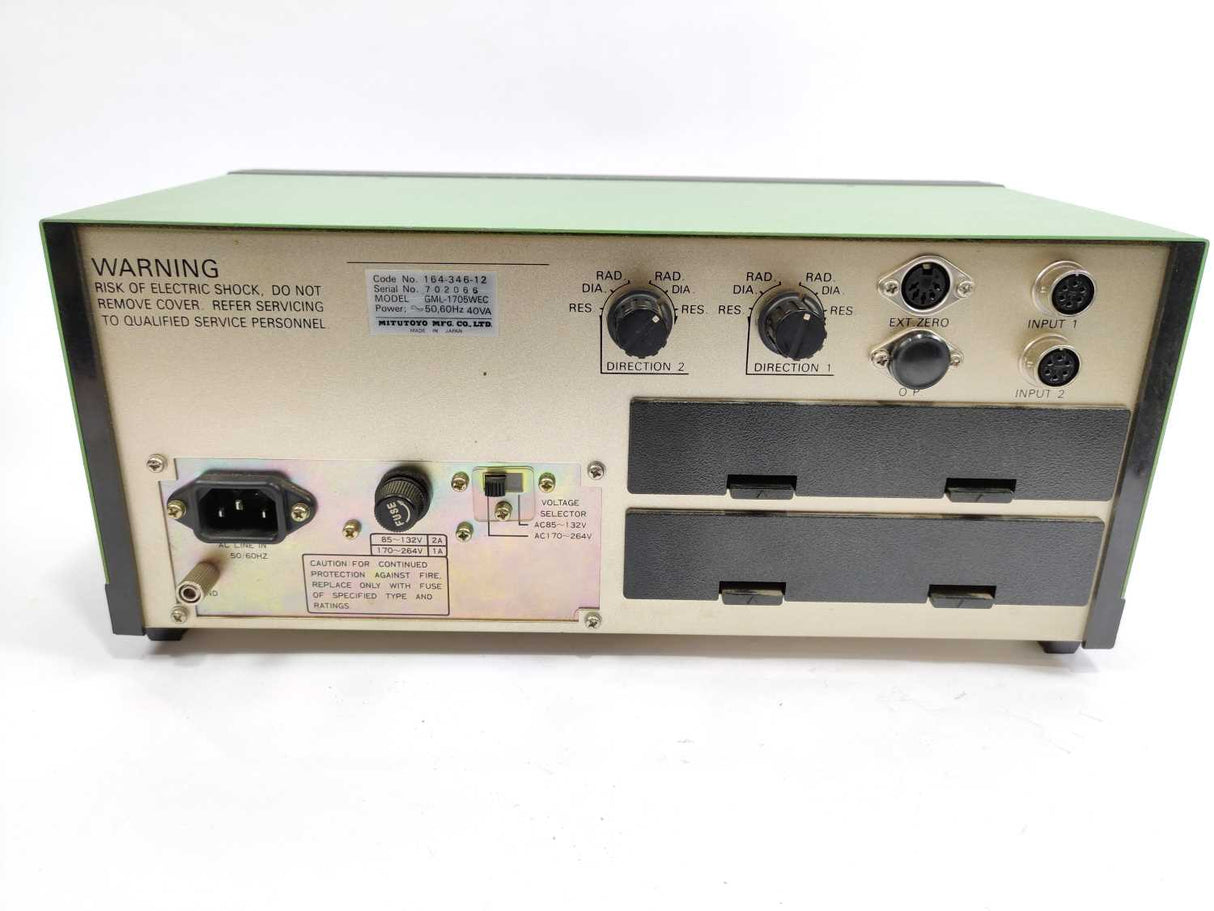 Mitutoyo GML-1705WEC Digital Readout for milling, lathe.