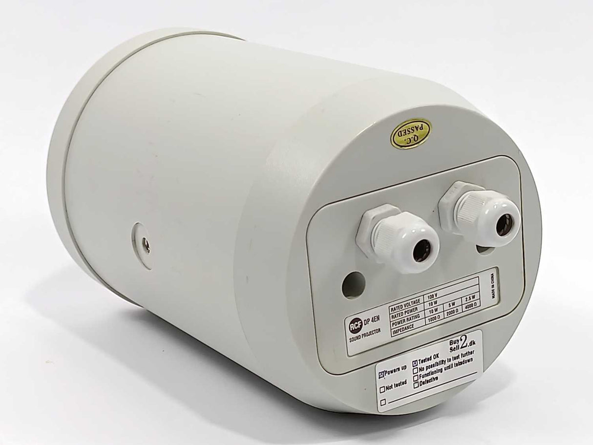 RCF DP 4EN Sound Projector Speaker 100V 10W