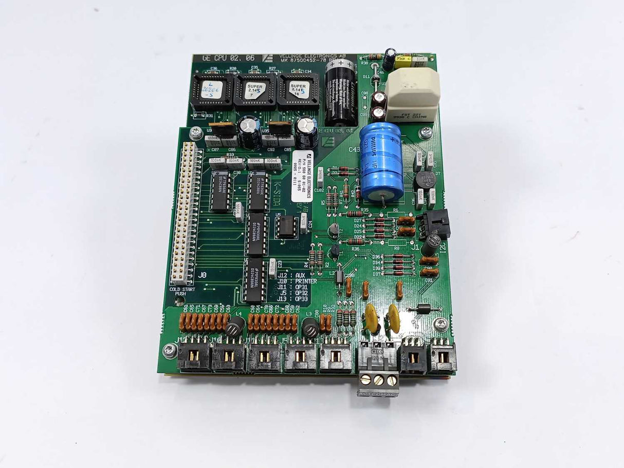 Vellinge Electronics 560 60 01-02 GE CPU 02. 06 REV:D,1