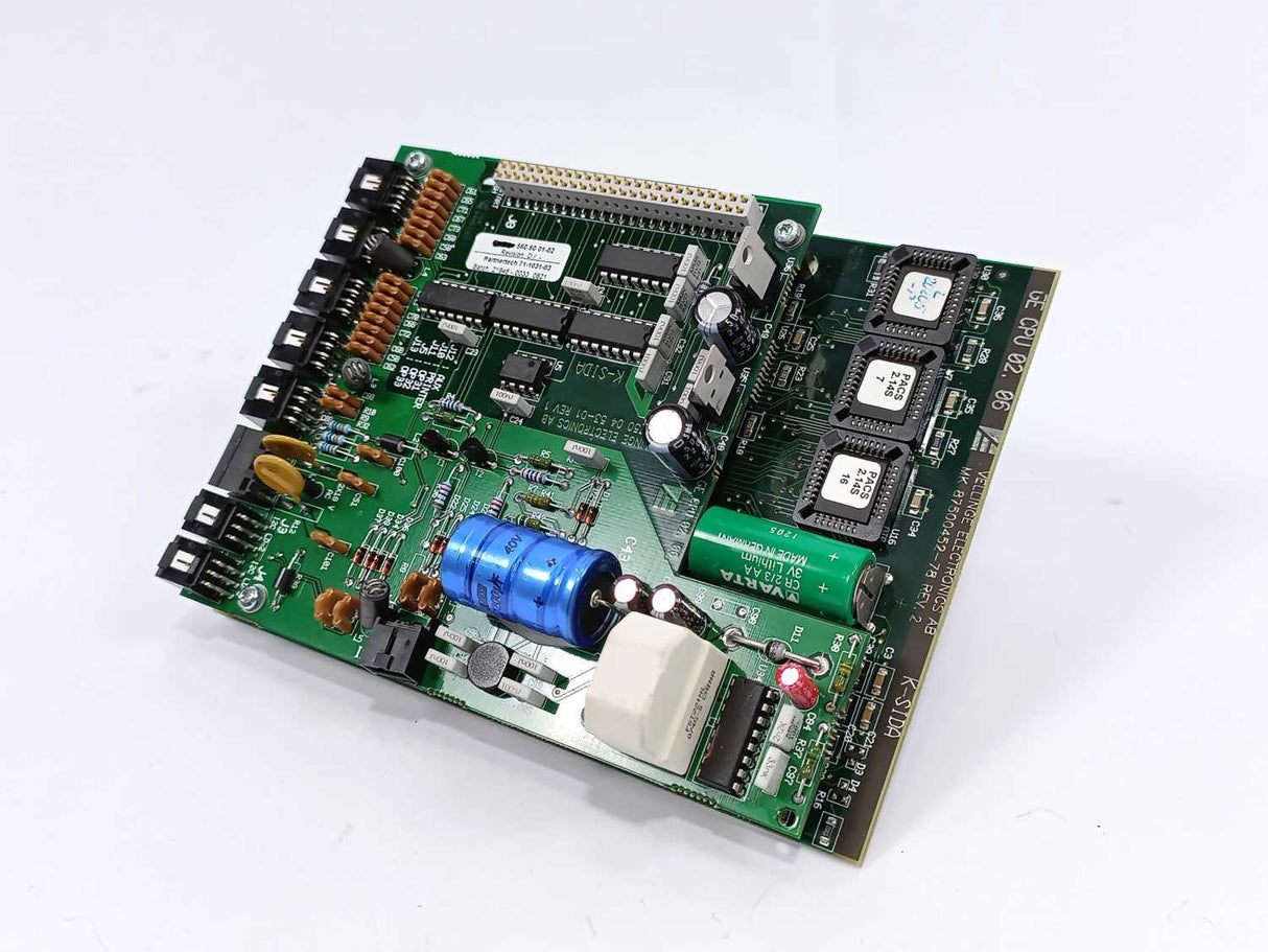 Vellinge Electronics Getinge 560 60 01-02 Revision: D / -