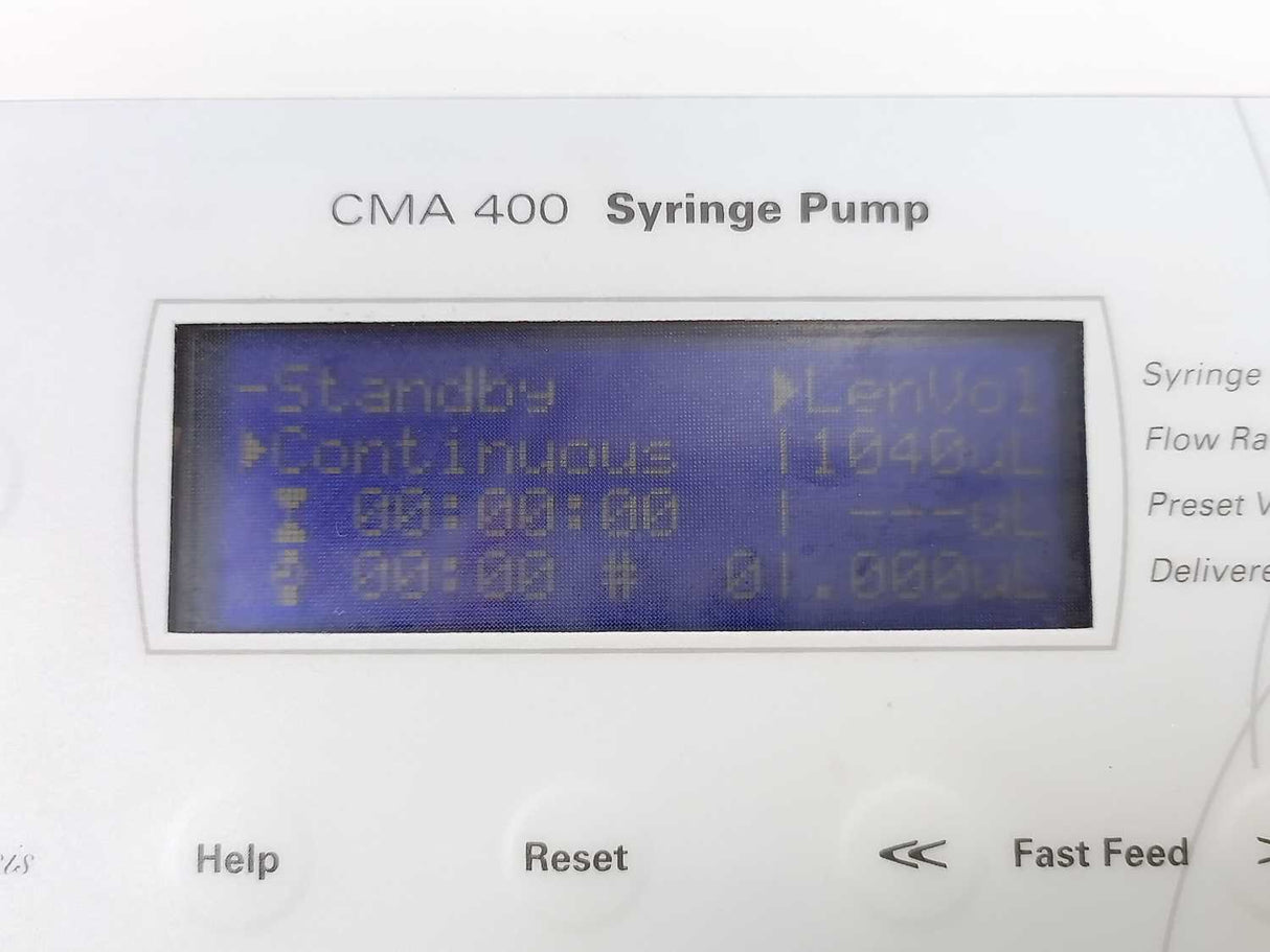 CMA Microdialysis CMA/400 Microdialysis Syringe Pump 8002036B