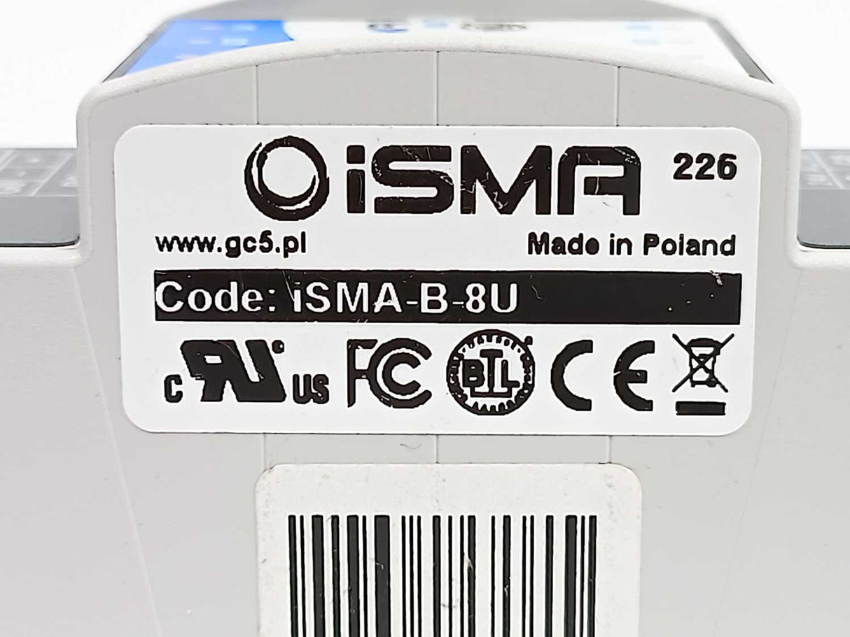 iSMA iSMA-B-8U Multiprotocol I/O Module