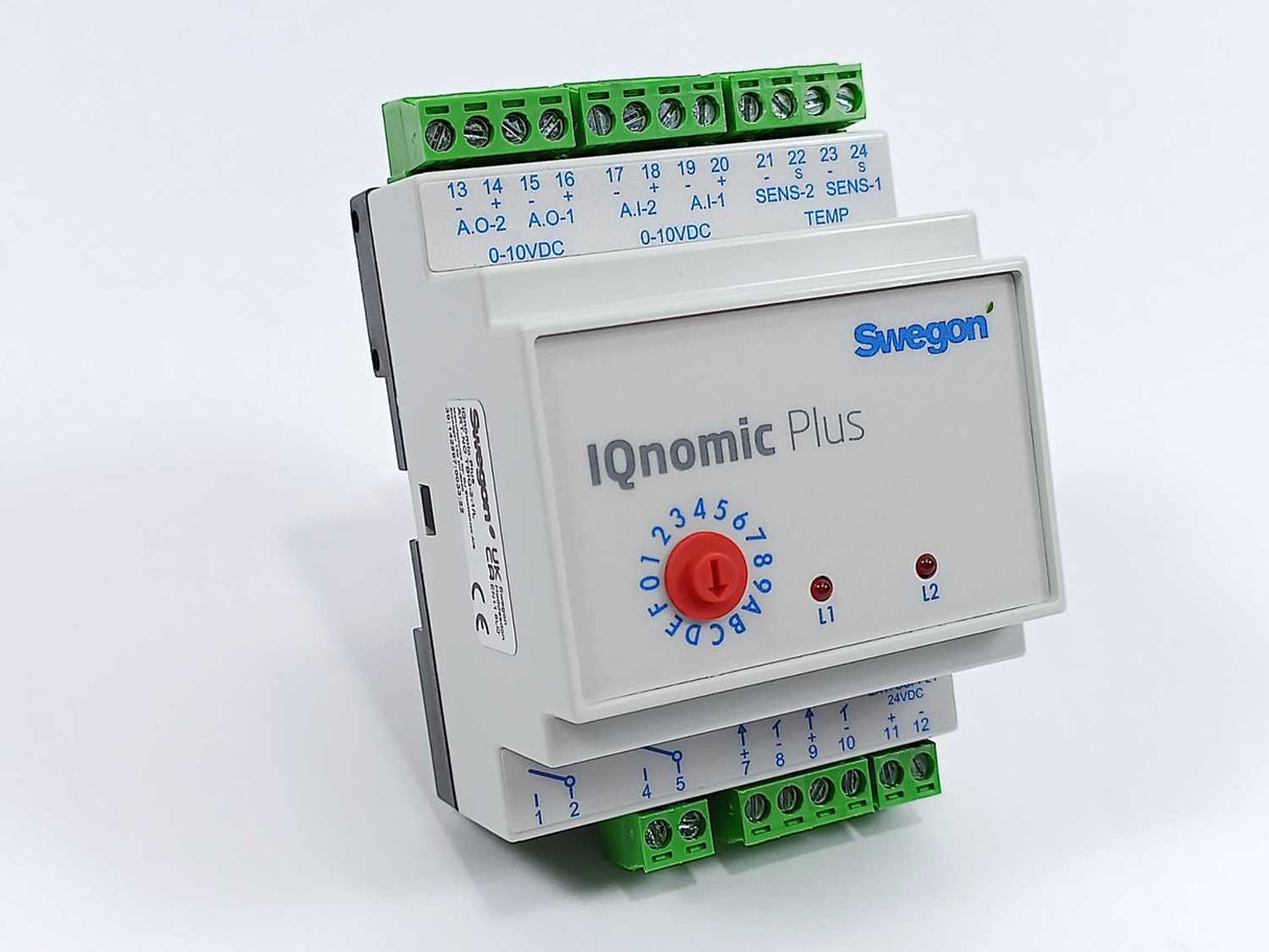 Swegon TBIQ-2-1/L IQnomic Plus I/O Module