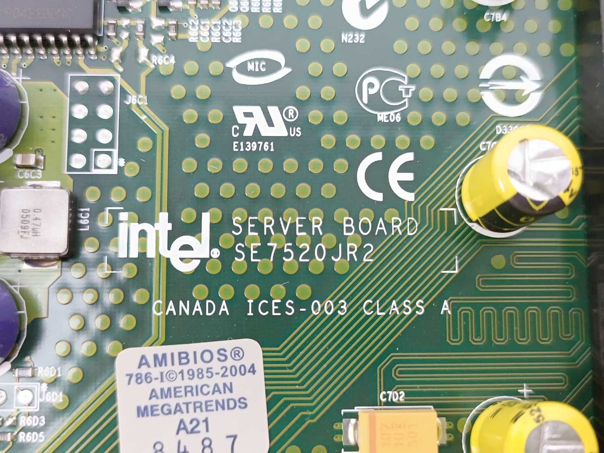Intel SE7520JR2 T0038602 C03 Dual Socket Server Board