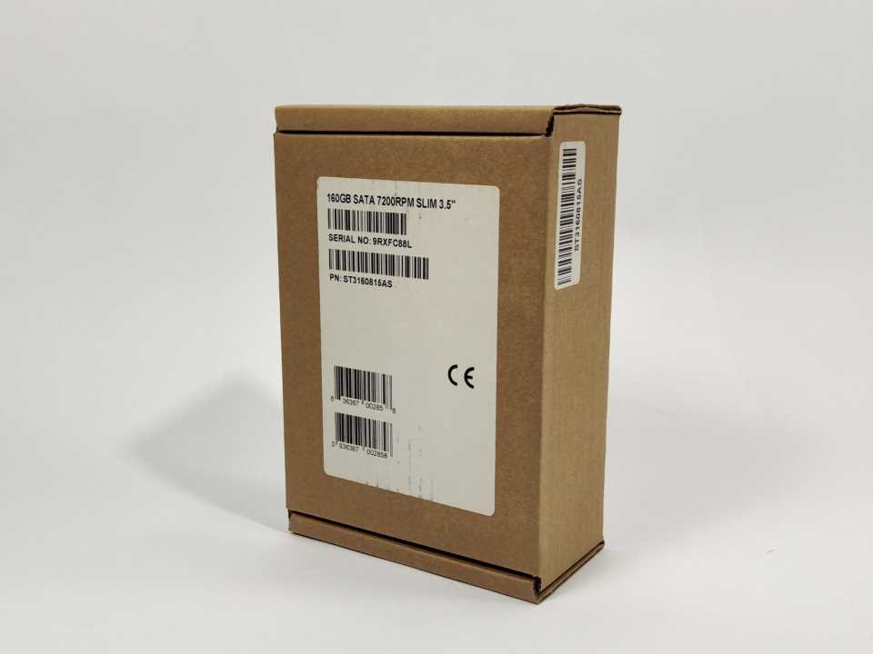 Seagate ST3160815AS 160GB SATA 7200RPM SLIM 3.5" Hard Drive