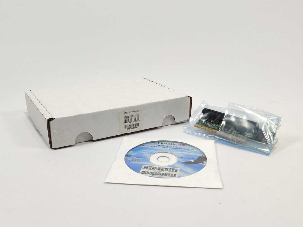 SuperMicro AOC-1UIPMI-B IPMI Controller Card with IPMI 1.5/2.0