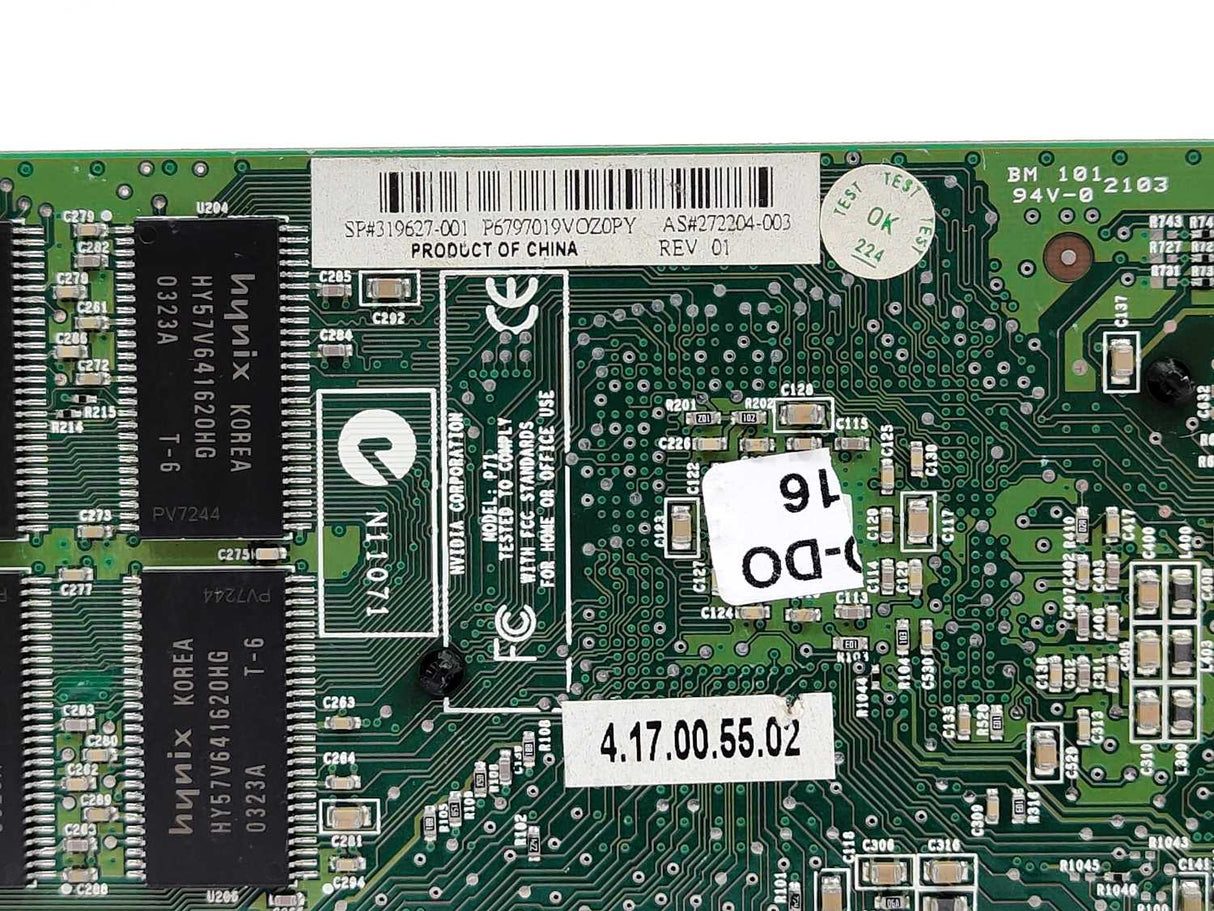 NVIDIA nVidia Quadro4 P71  GPU Graphics Processing Unit