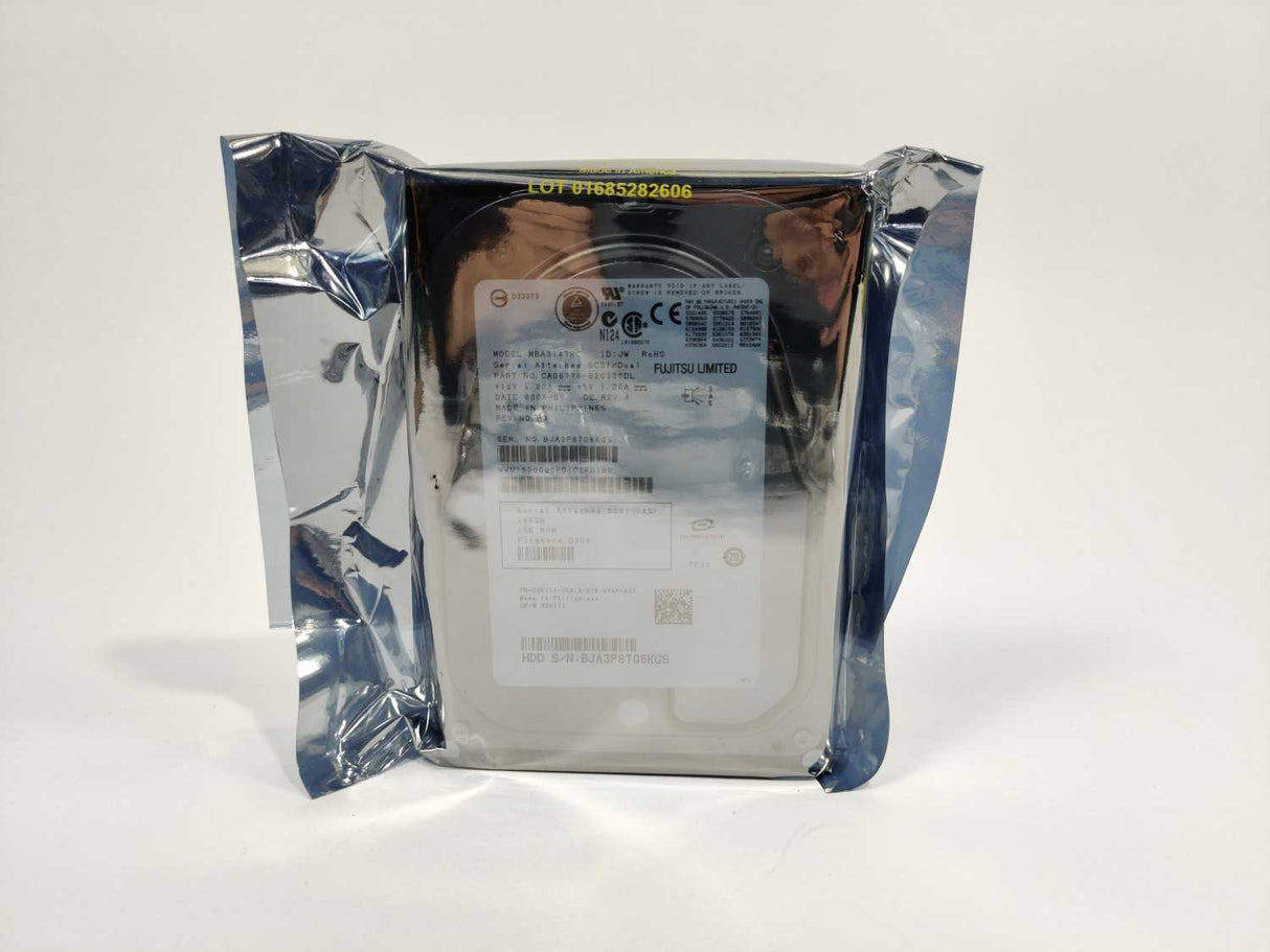 Fujitsu MBA3147RC Hard Drive Fujitsu 146GB 3Gb/s SAS 3.5"