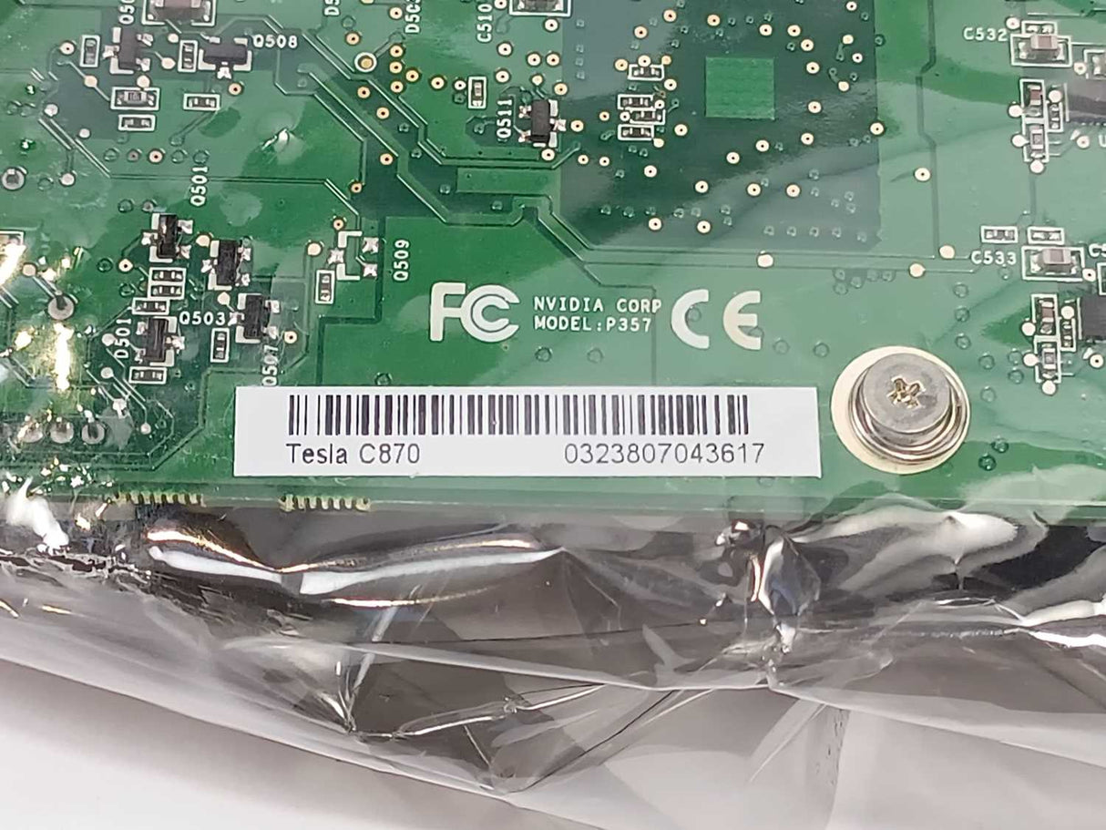 NVIDIA Tesla C870 NVIDIA P357 Data Center Accelerator