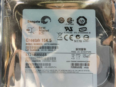 Seagate 9Z2066-080 ST3146855SS Internal Hard Drive 146.8GB, SAS, 3.5″