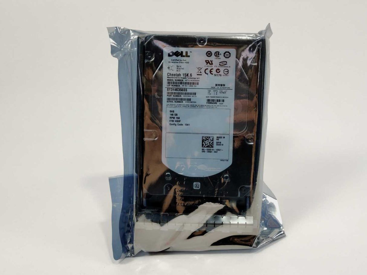 Dell 9CE066-051 146GB 15K.6 3.5" SAS Hard Disk Drive HDD, SAS rack