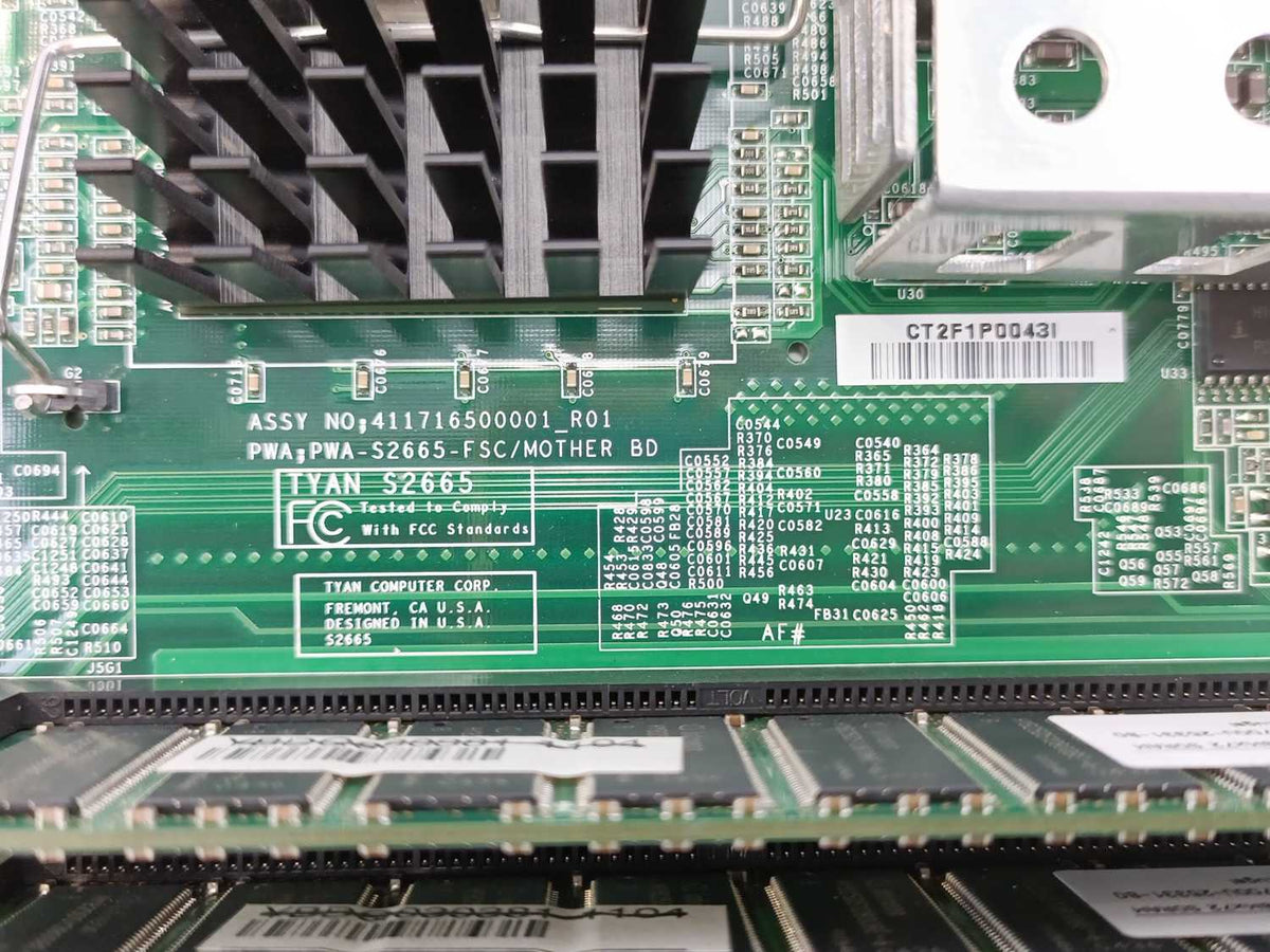 Tyan PWA-S2665-FSC Thunder i7505 (S2665) Dual-Processor Workstation Motherboard