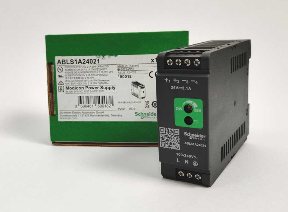 Schneider Electric ABLS1A24021 Modicon Power Supply 24V 2.1A