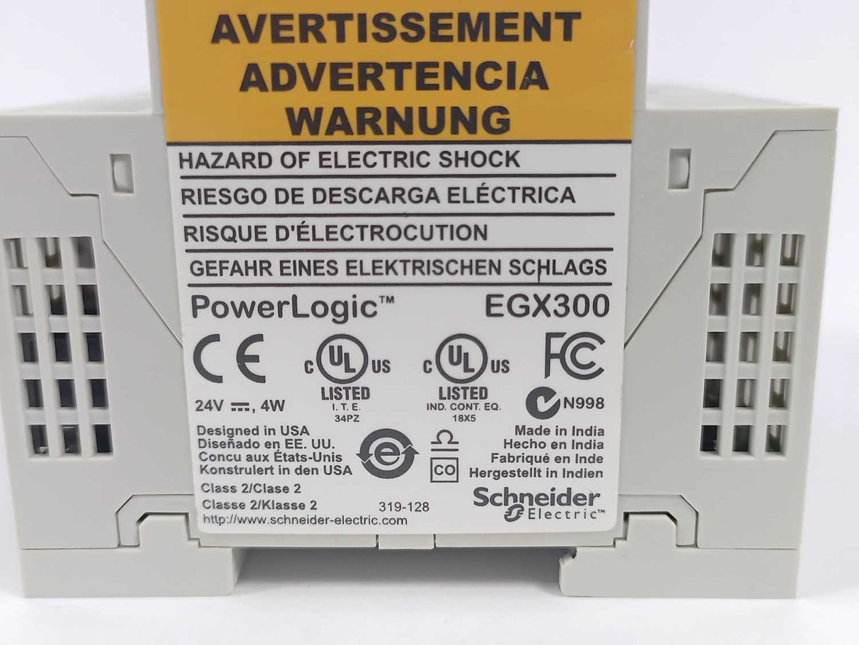 Schneider Electric EGX300 PowerLogic Ethernet gateway