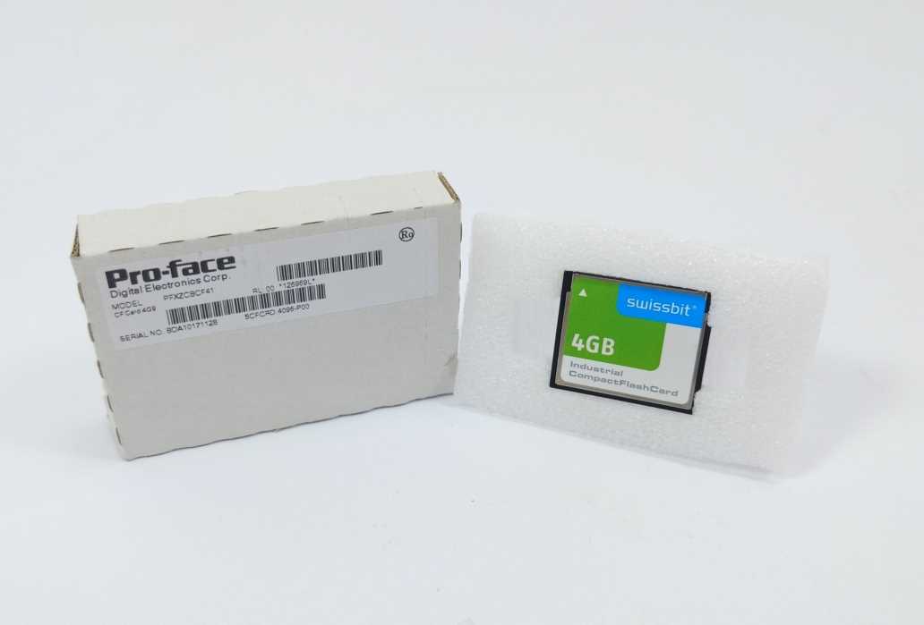 Pro-Face PFXZCBCF41 5CFCRD.4096-P00  4GB Industrial Compact Flash Card