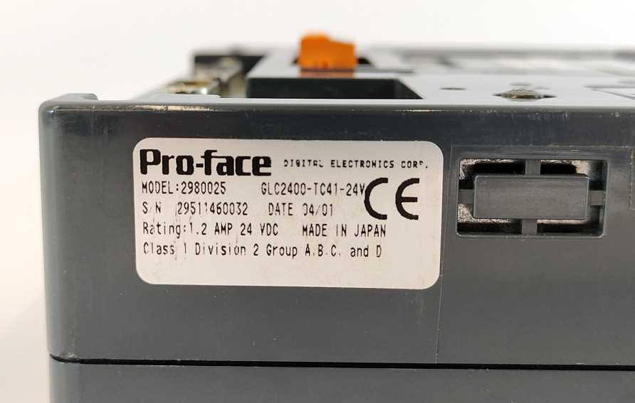 Pro-Face 2980025 Touch Screen GLC2400-TC41-24V