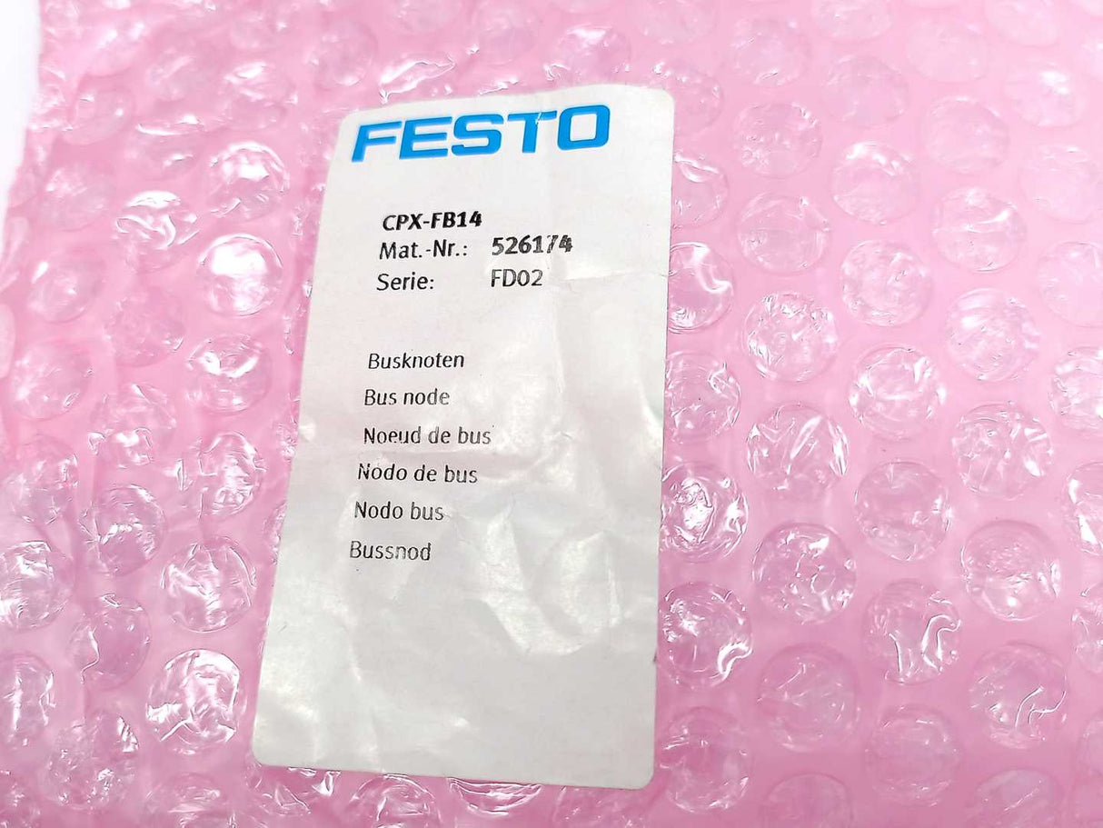 Festo 526174 CPX-FB14 Bus Node