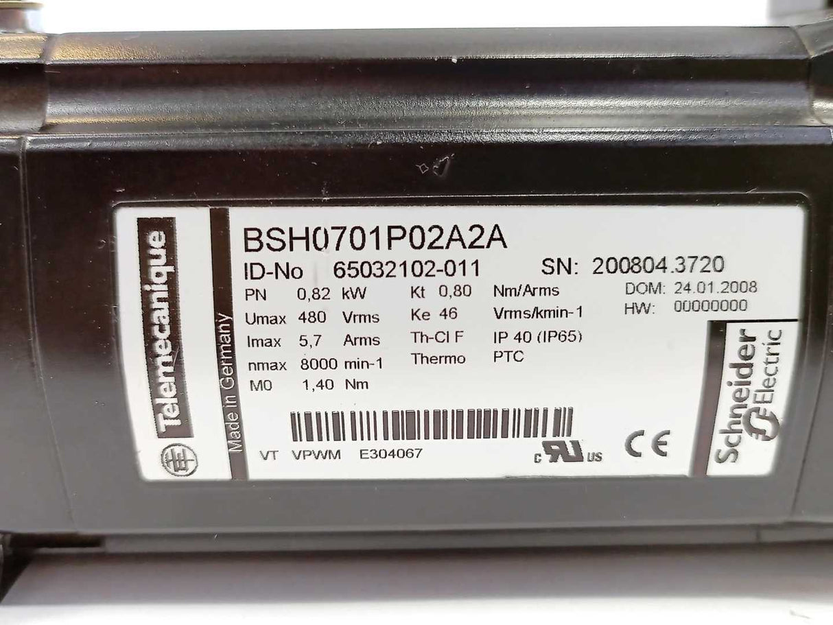 Schneider Electric BSH0701P02A2A Servo motor, used for demo
