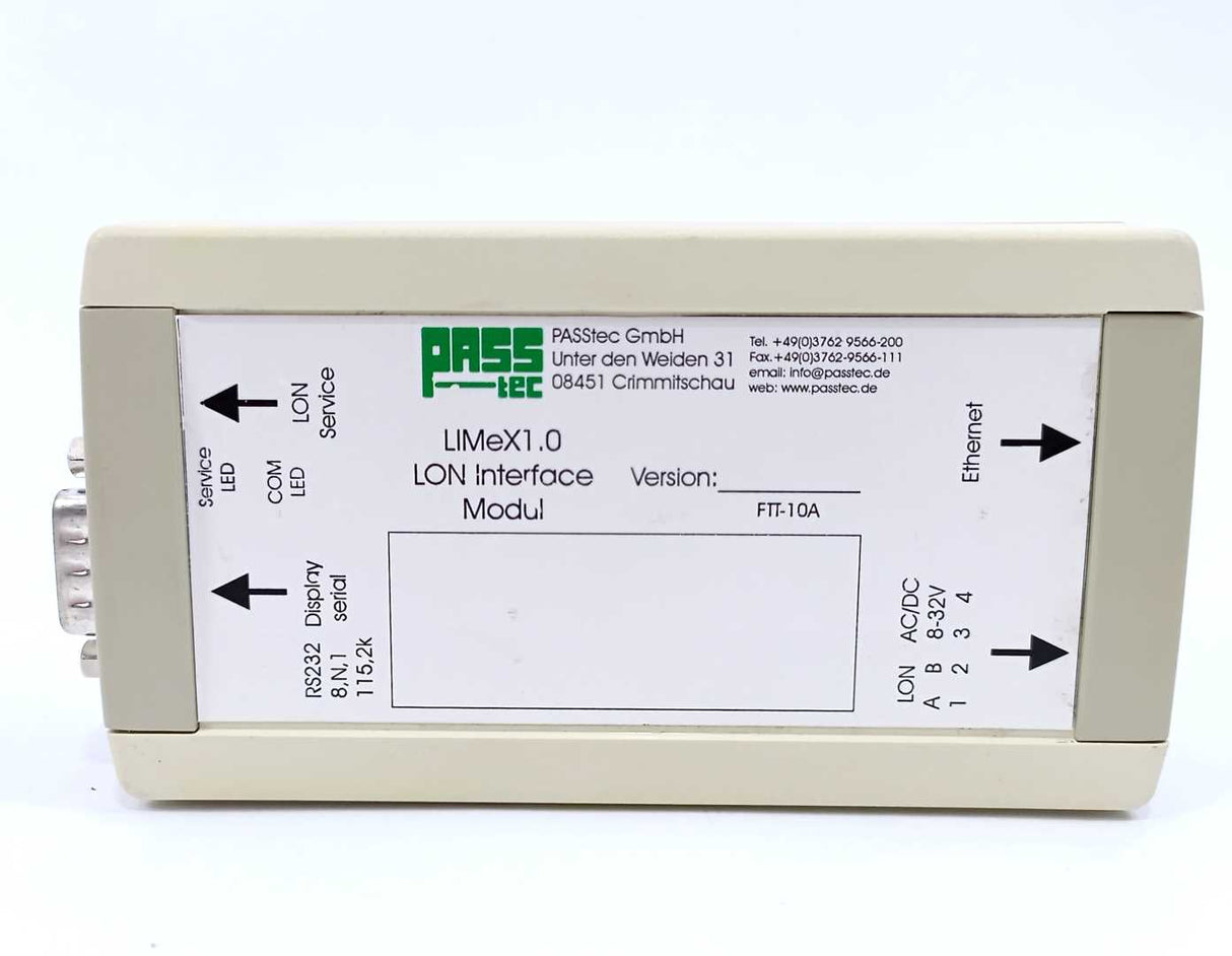 PASStec LIMeX1.0 LON Interface Module