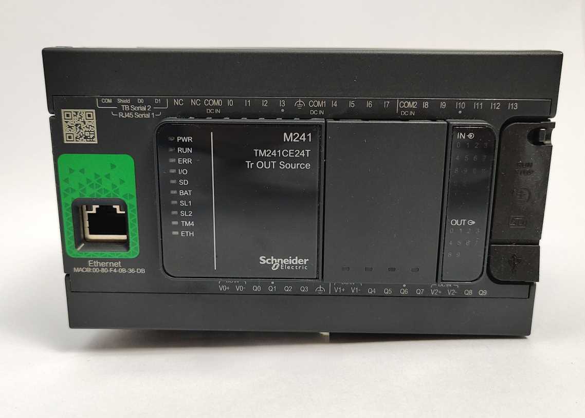 Schneider Electric TM241CE24T PLC CPU, Modicon M241