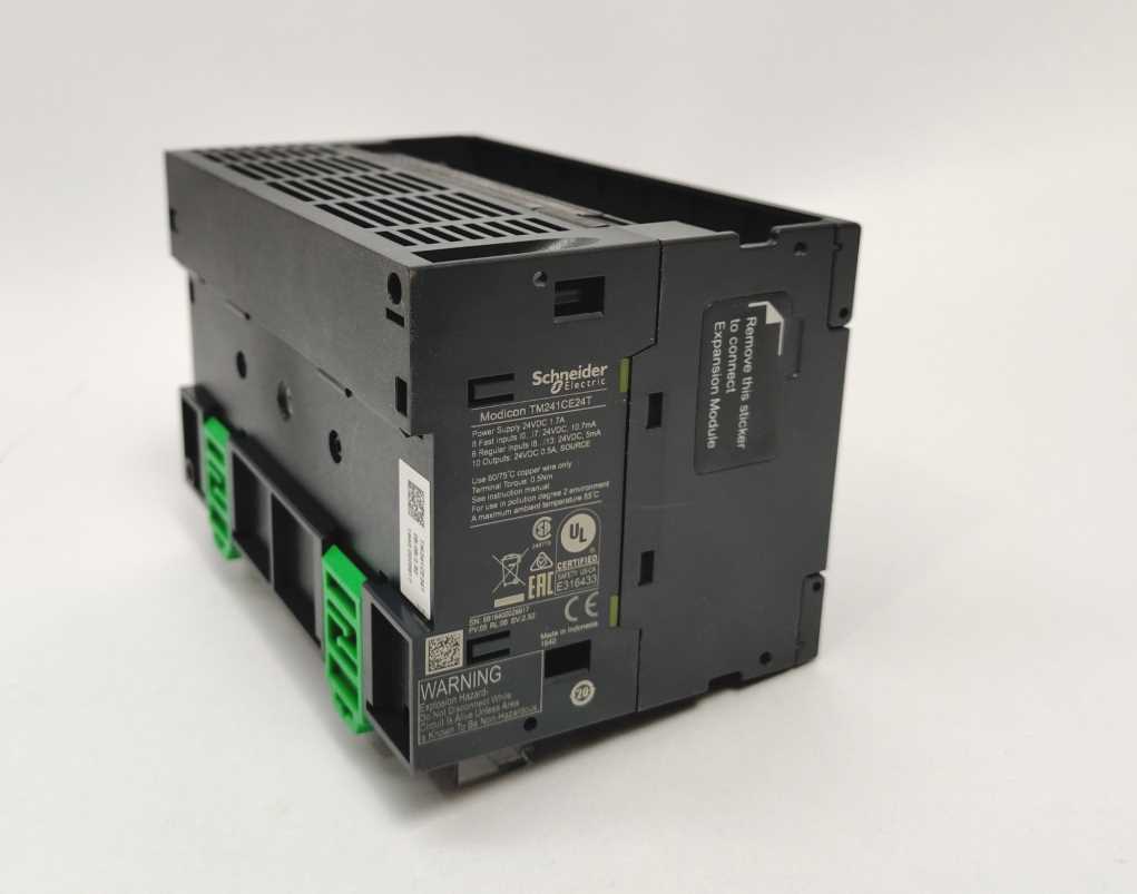 Schneider Electric TM241CE24T PLC CPU, Modicon M241