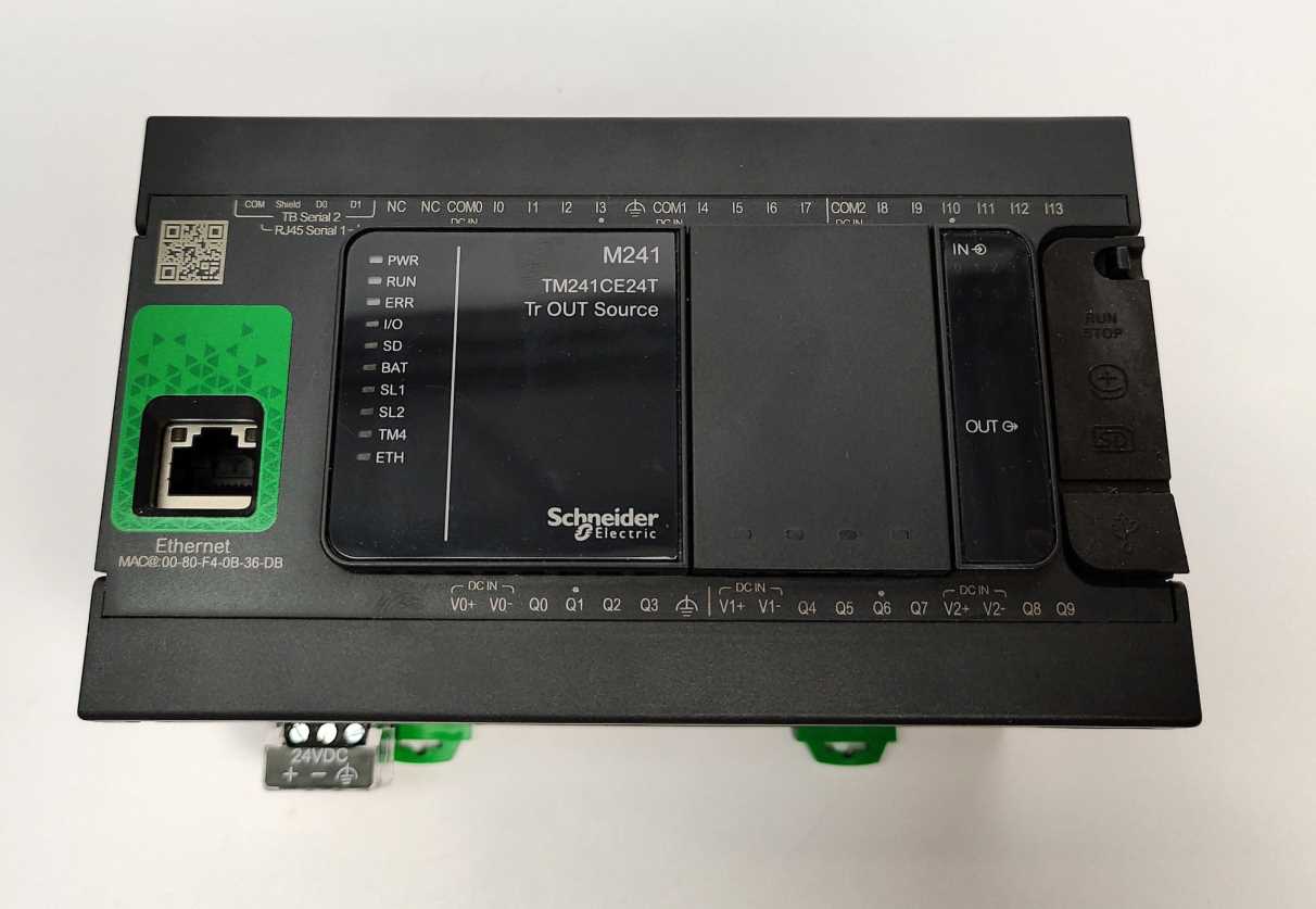 Schneider Electric TM241CE24T PLC CPU, Modicon M241