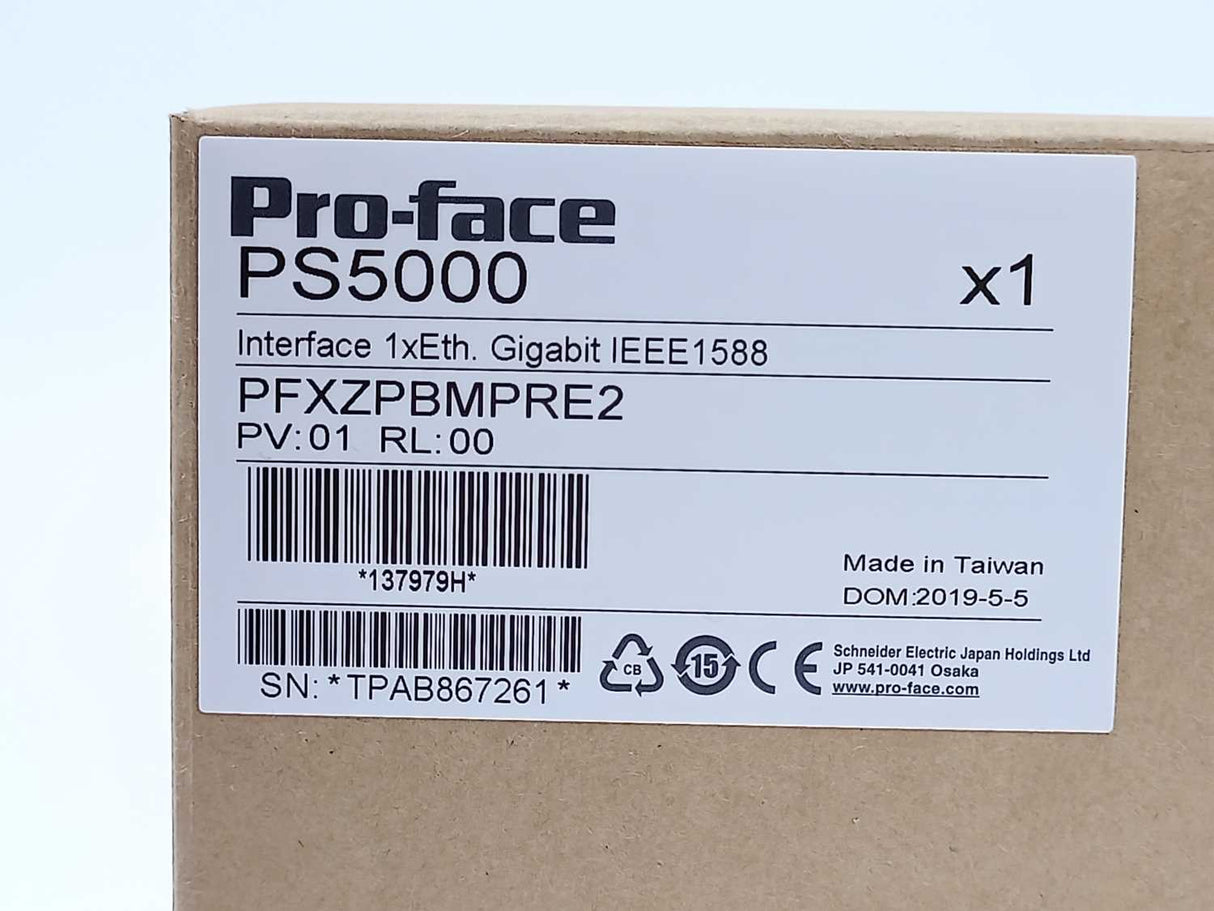 Pro-Face PFXZPBMPRE2 PS5000 Interface Card