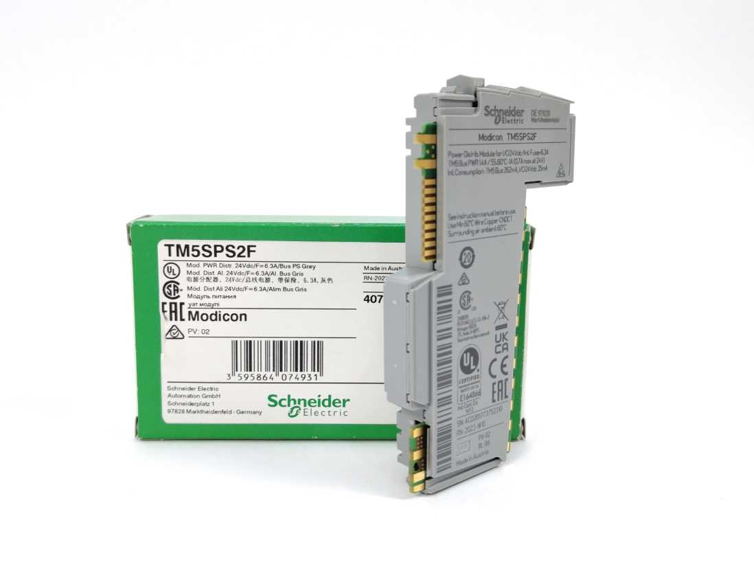 Schneider Electric TM5SPS2F Power distribution module with internal fuse