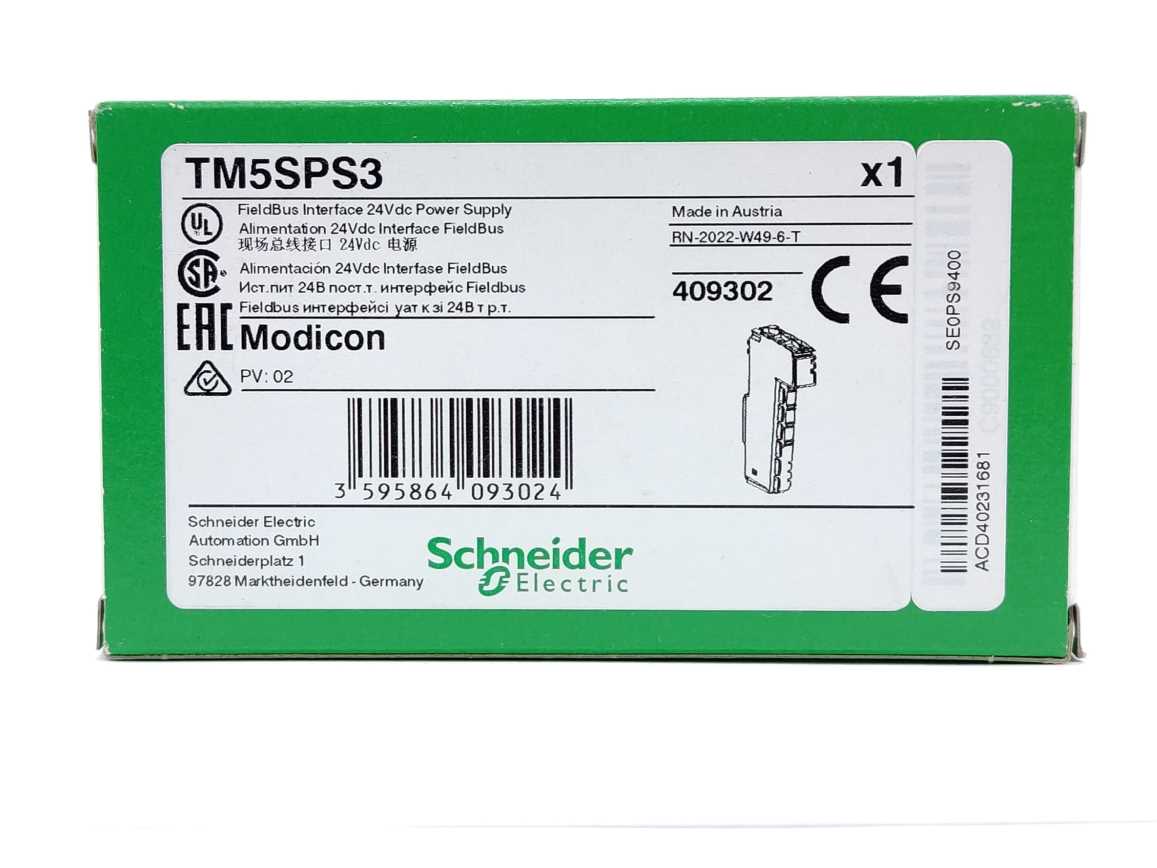 Schneider Electric TM5SPS3 Power Distribution Module, Modicon TM5