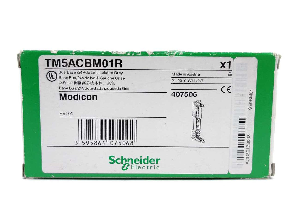 Schneider Electric TM5ACBM01R Bus Base Modicon TM5
