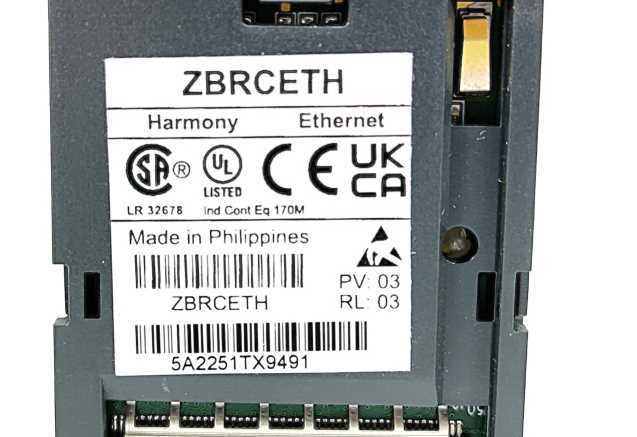 Schneider Electric ZBRCETH Modbus TCP communication module for ZBRN1