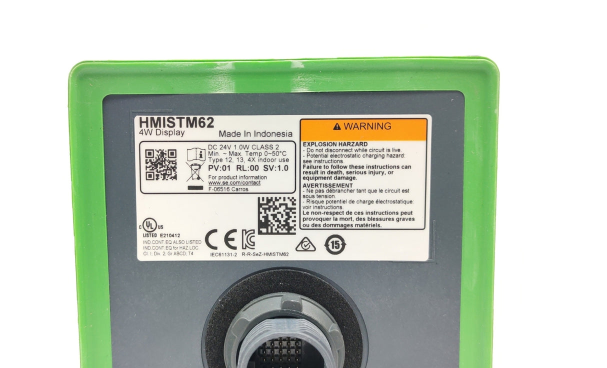 Schneider Electric HMISTM6B Touch Panel Screen Harmony ST6, SCREEN P/N: HMISTM62