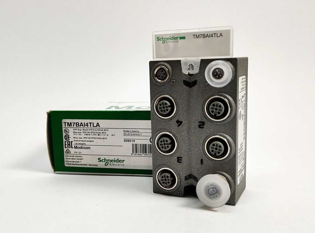 Schneider Electric TM7BAI4TLA Analog I/O expansion block
