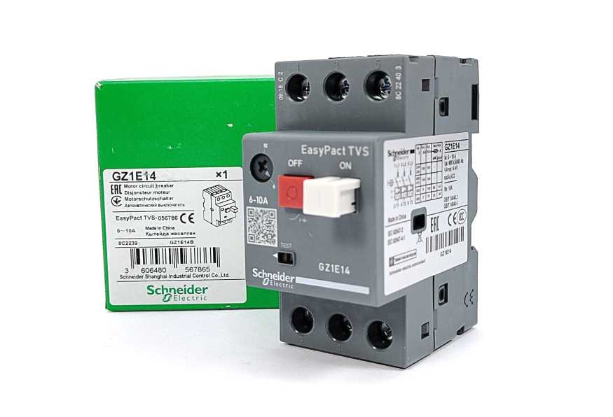 Schneider Electric GZ1E14 Motor circuit breaker