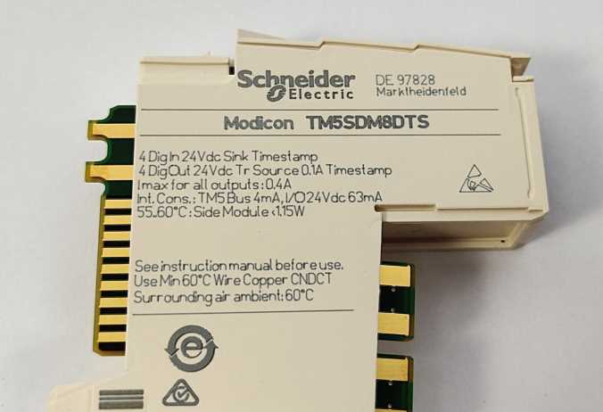 Schneider Electric TM5SDM8DTS Discrete I/O Module