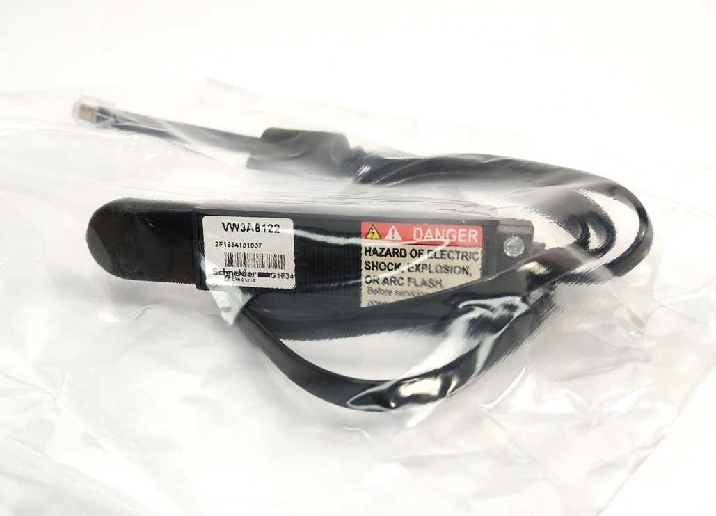 Schneider Electric VW3A8122 RJ11 Flashing Cordset for Multi-loader tool