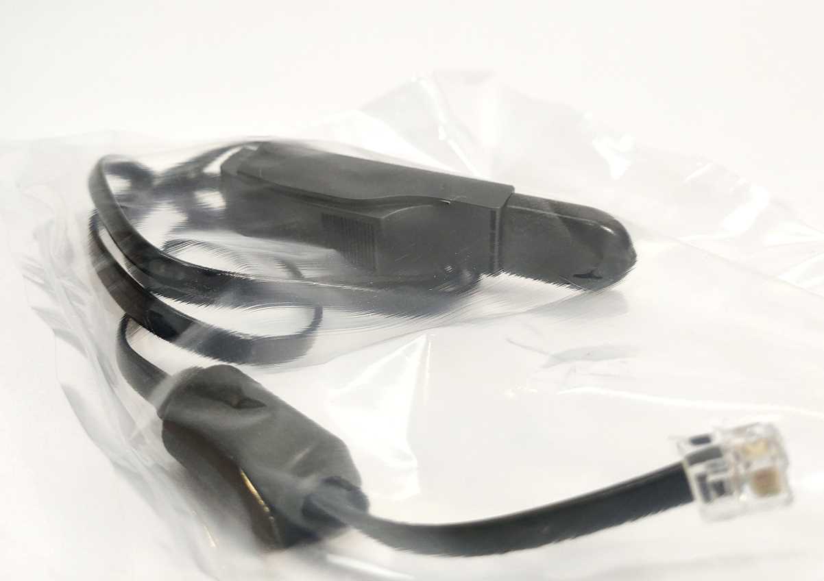 Schneider Electric VW3A8122 RJ11 Flashing Cordset for Multi-loader tool