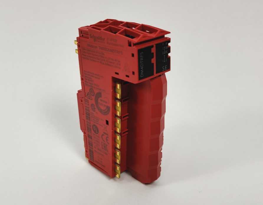 Schneider Electric TM5SDM4DTRFS Safety discrete I/O module,