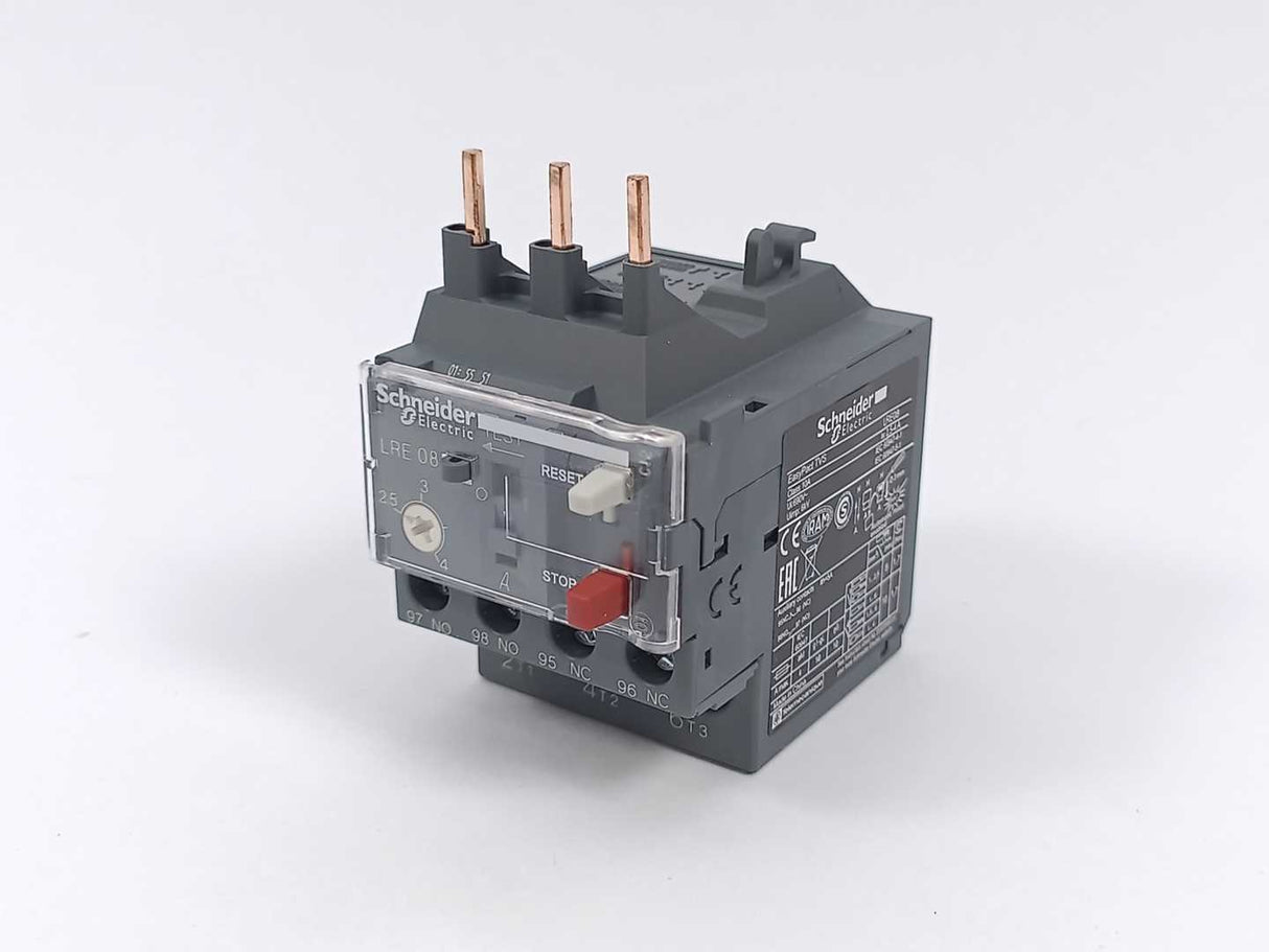 Schneider Electric LRE08 032975 Thermal Overload Relay