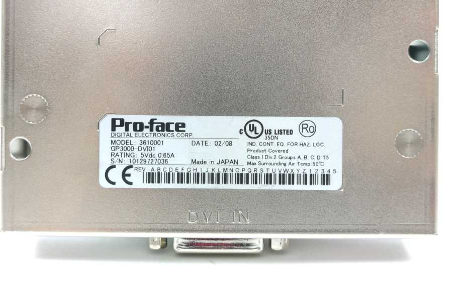 Pro-Face GP3000-DVI01 Touch Screen