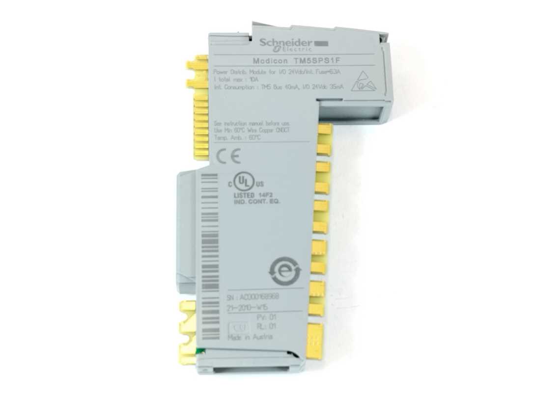 Schneider Electric TM5SPS1F Power Distribution Module with Internal Fuse