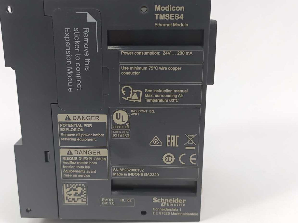 Schneider Electric TMSES4 960423 Smart Module Ethernet
