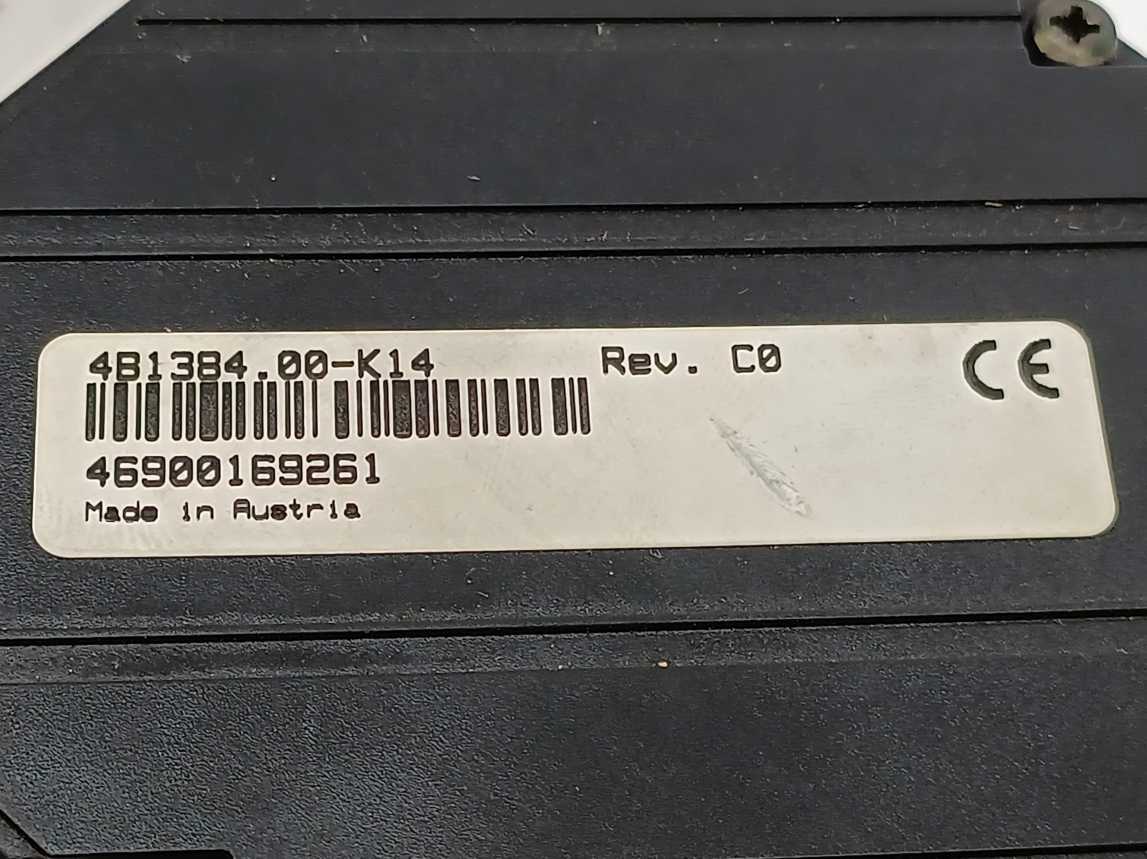 B&R 4B1384.00-K14 Operator Interface