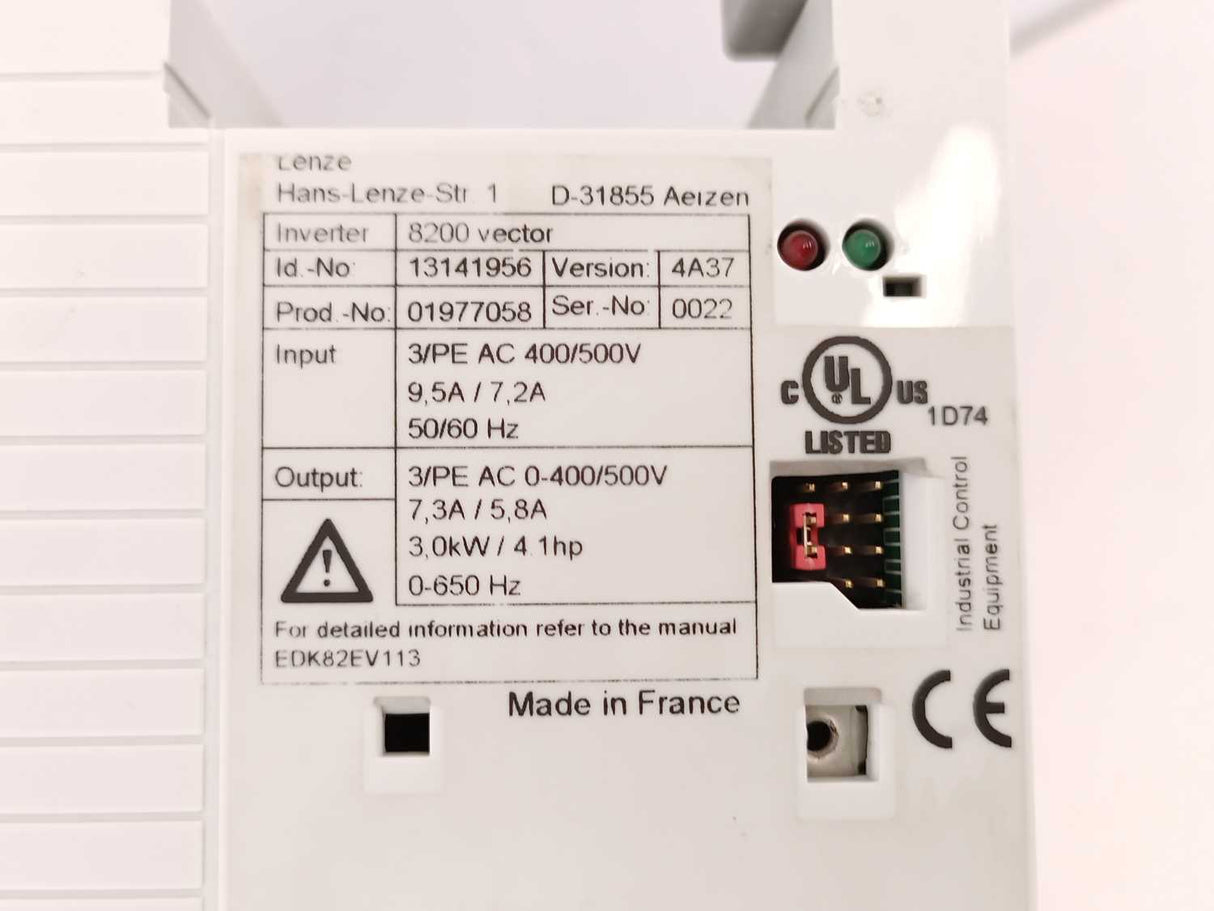 LENZE E82EV302P4C 13141956, 8200 VECTOR