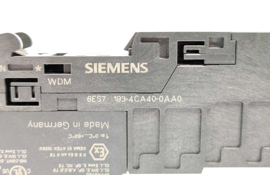 Siemens 6ES7134-4NB51-0AB0 Electronics module ET 200S