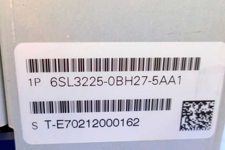 Siemens 6SL3225-0BH27-5AA1 Power Module PM260
