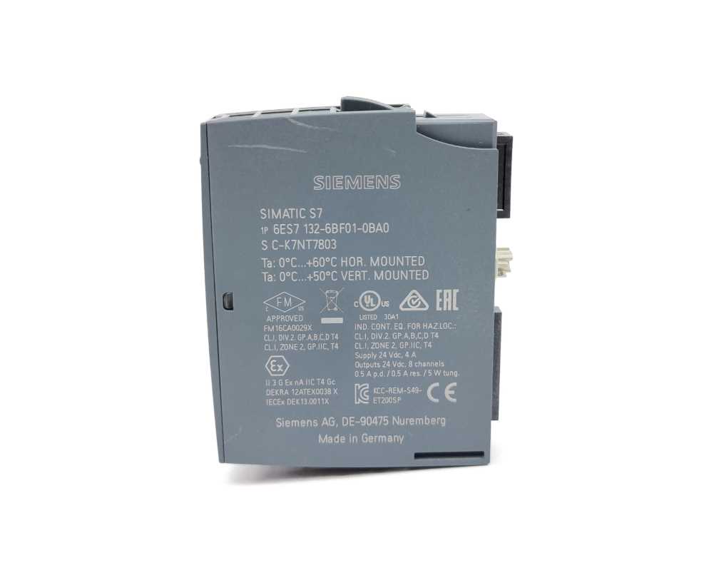 Siemens 6ES7132-6BF01-0BA0 SIMATIC ET 200SP Digital Output Module